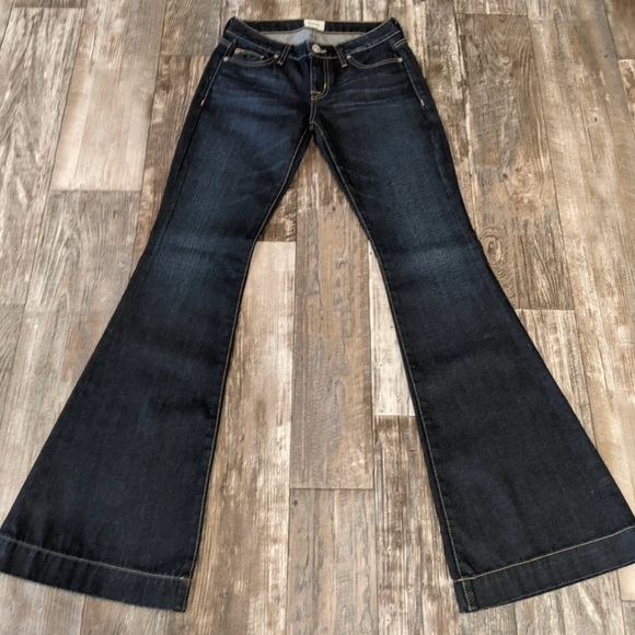 HUDSON Ferris Flap Flare Jeans Wide Leg Trouser NW508DW sz 25x35.5L Tall - Picture 4 of 14